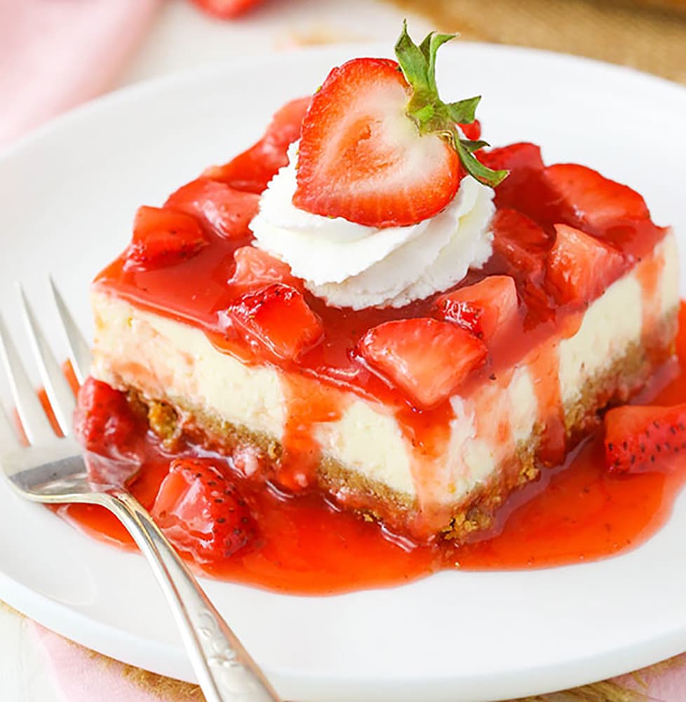 strawberry cheesecake recipe for valentines day