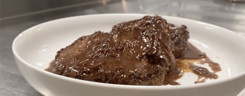 Filet with Peppercorn Sauce recipe preview
