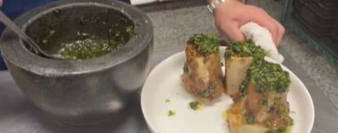 Roasted Bone Marrow with Salsa Verde Recipe