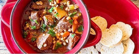 slow cooker beef and barley stew recipe